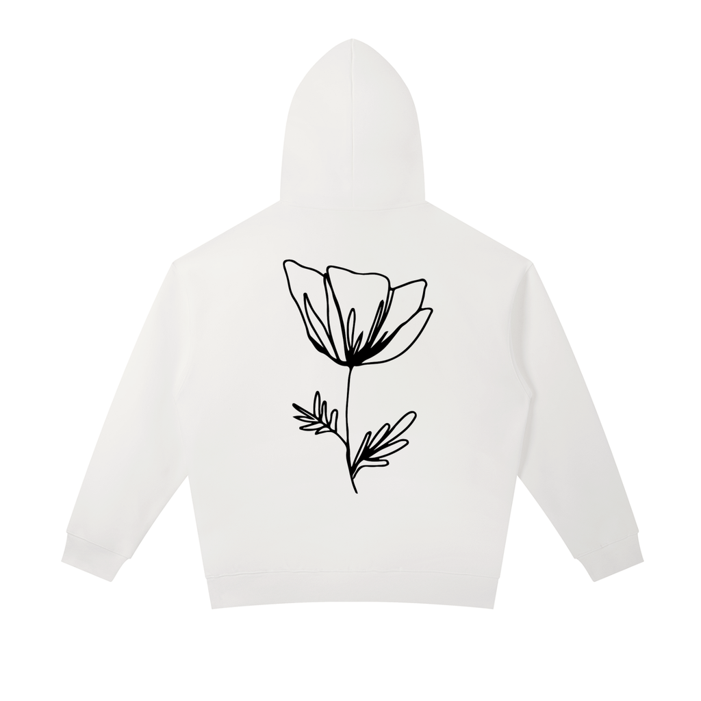 Slow Miles Heavyweight Poppy Hoodie