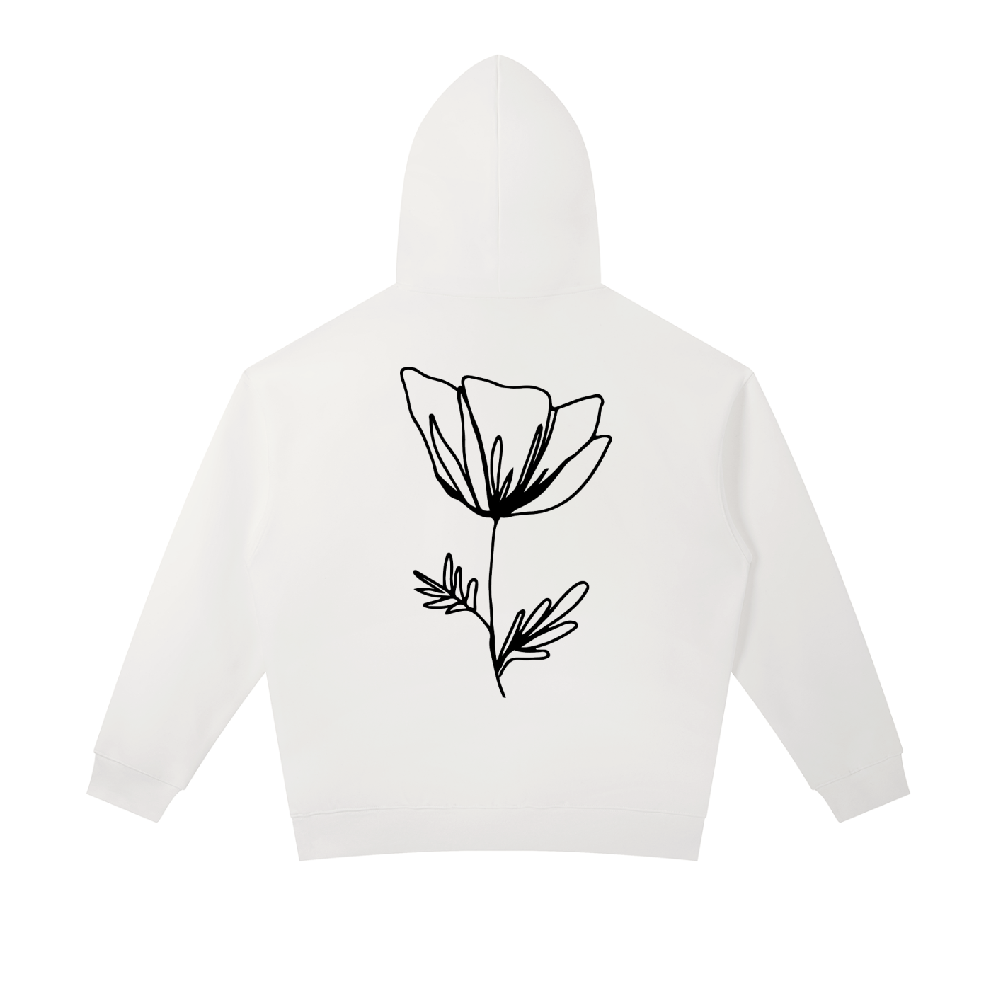 Slow Miles Heavyweight Poppy Hoodie