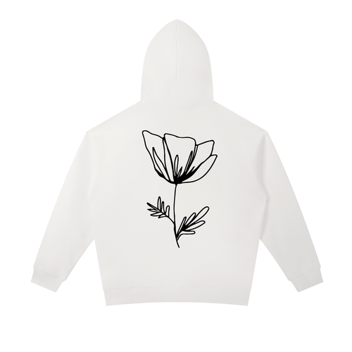Slow Miles Heavyweight Poppy Hoodie