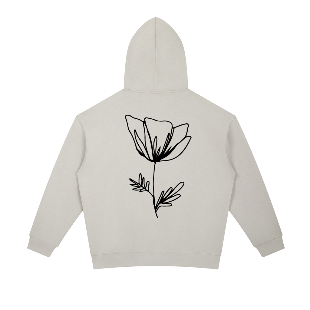 Slow Miles Heavyweight Poppy Hoodie