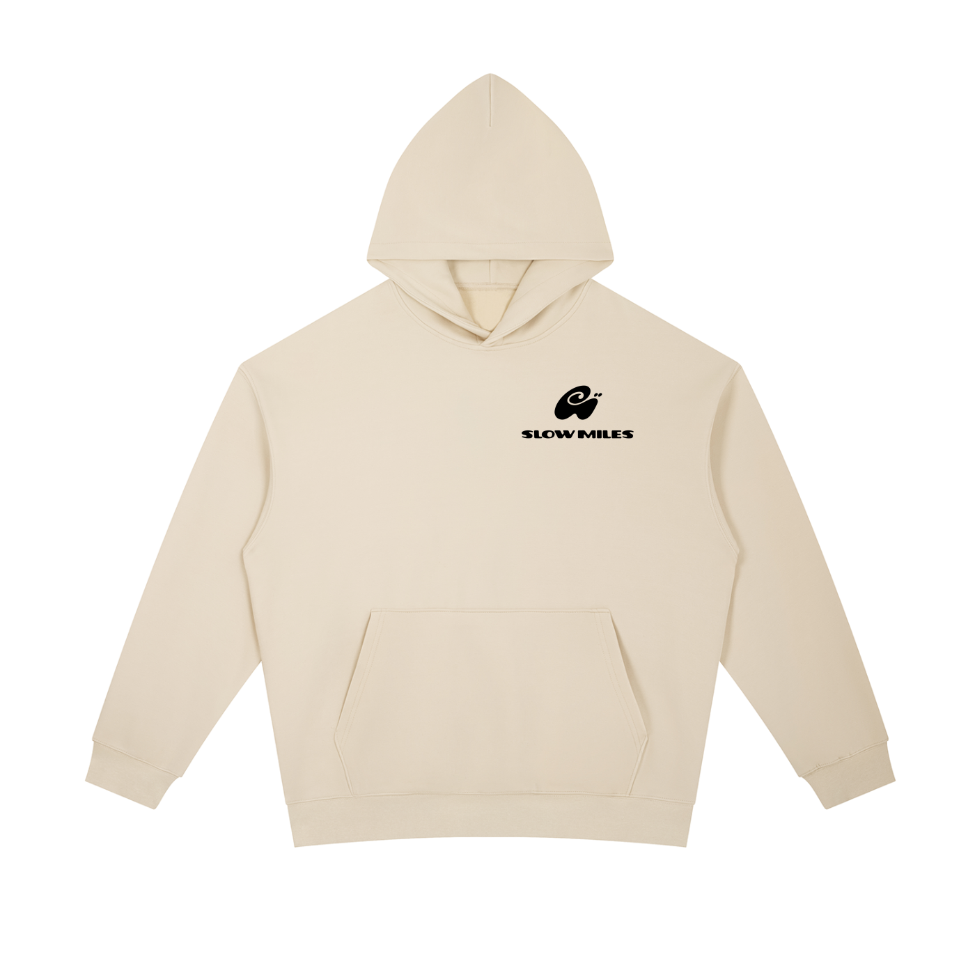 Slow Miles Heavyweight Poppy Hoodie