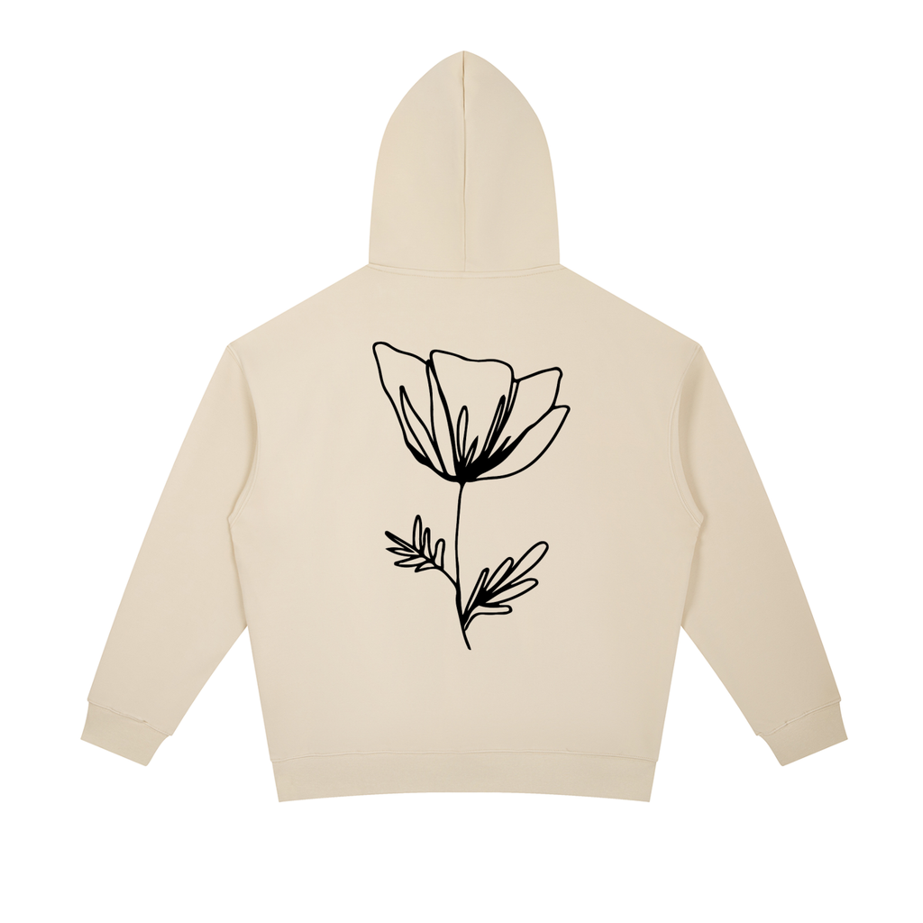 Slow Miles Heavyweight Poppy Hoodie